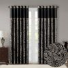 Jacquard Curtain Panel Pair(2 Pcs Window Panels)