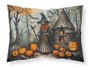 Slavic Witch Spooky Halloween Standard Pillowcase Lightweight Super Soft Easy Care Decorative Artwork Pillowcase, Standard