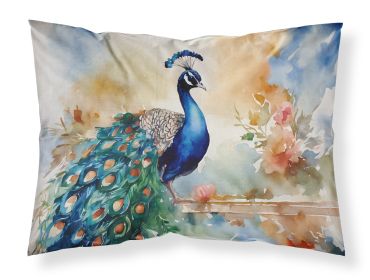 Peacock Standard Pillowcase Lightweight Super Soft Easy Care Decorative Artwork Pillowcase, Standard