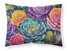 Ornamental Kale in Color Standard Pillowcase Lightweight Super Soft Easy Care Decorative Artwork Pillowcase, Standard