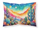 Cactus in Color Standard Pillowcase Lightweight Super Soft Easy Care Decorative Artwork Pillowcase, Standard