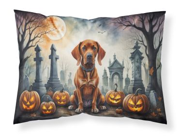 Vizsla Spooky Halloween Standard Pillowcase Lightweight Super Soft Easy Care Decorative Artwork Pillowcase, Standard