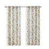 Jacquard Printed Room Darkening Curtain Panel(Only 1 Pc Panel