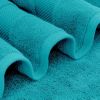 Luxury Bath Towels Large Cotton Hotel spa Bathroom Towel 30x56 inch 4 Pack Aqua Green