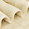 4 Pack Luxury Bath Towels Large Cotton Hotel spa Bathroom Towel 30x56 inch Beige Color