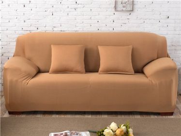 Solid Corner Sofa Covers Couch Slipcovers Elastica Material Sofa Skin Protector Cover Sofa Armchair (Option: 20-Pillowcase×2)