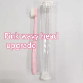 Micron Soft Toothbrush (Option: Pink wavy head upgrade)