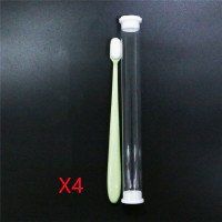 Micron Soft Toothbrush (Option: Green flat X4)