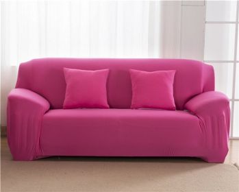 Solid Corner Sofa Covers Couch Slipcovers Elastica Material Sofa Skin Protector Cover Sofa Armchair (Option: 7-One seat)