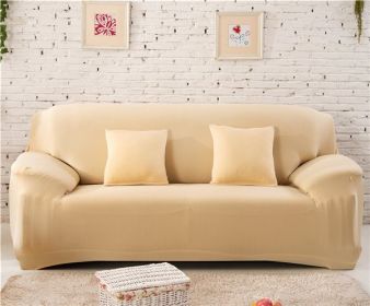 Solid Corner Sofa Covers Couch Slipcovers Elastica Material Sofa Skin Protector Cover Sofa Armchair (Option: 12-One seat)