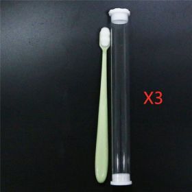 Micron Soft Toothbrush (Option: Green wavy head3PC)