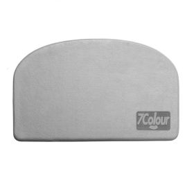 Super Absorbent Bath Mat Quick Drying Shower Carpets Bathroom Rug Non-slip Entrance Doormat Floor Mats Toilet Carpet Home Decor (Color: Gray With Logo, Specification: 500MMx800MM)