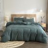 Linen Duvet Cover,100% Pure French Linen Duvet Cover Soft Breathable Luxury, Moisture-Absorbing Durable