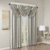 Jacquard Lined Total Blackout Rod Pocket/Back Tab Curtain Panel(Only 1 Pc Panel)