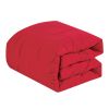 Bed in a Bag 9-Piece Qubilah Red Floral Quilted Comforter & Sheet Set