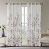 Burnout Printed Curtain Panel